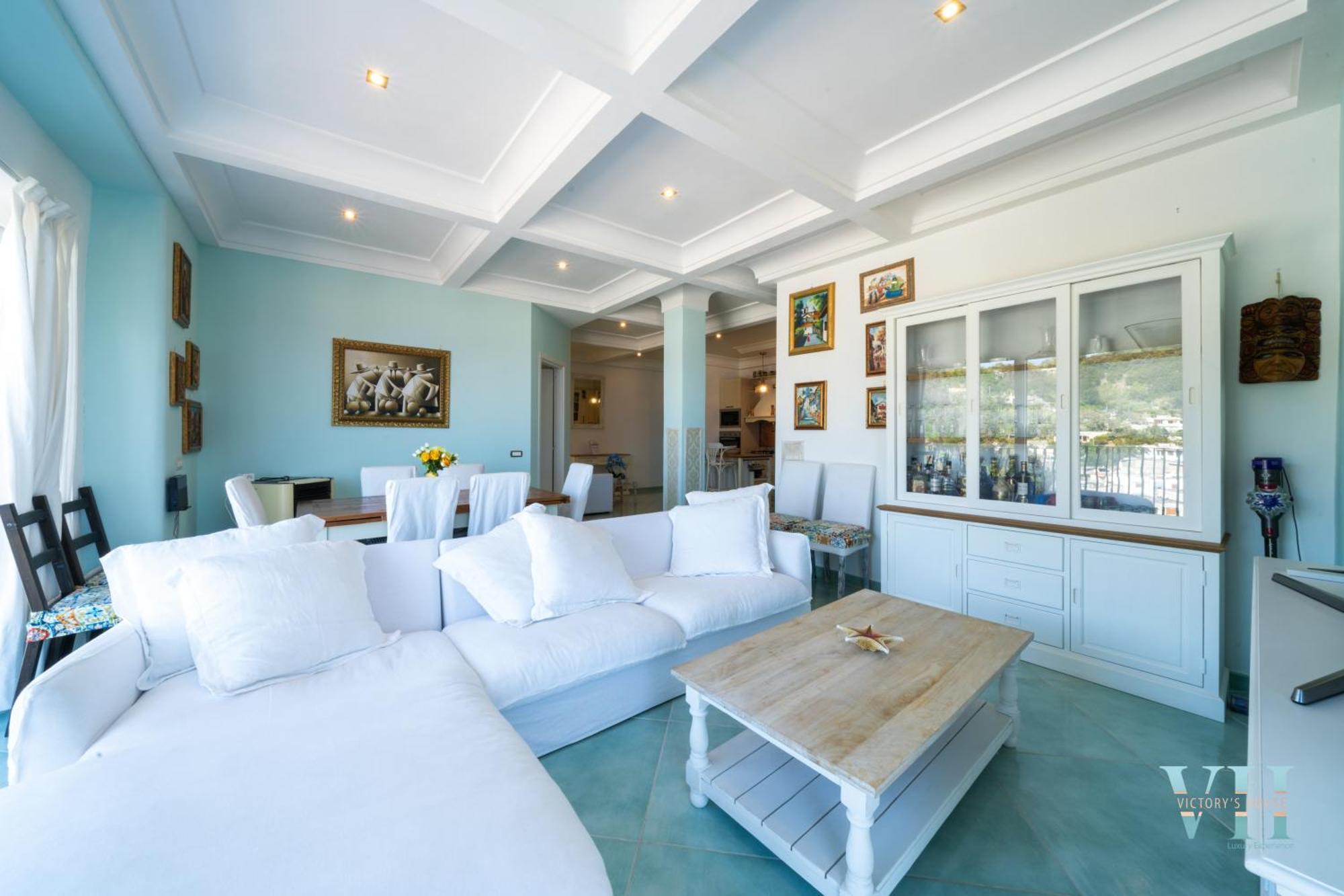 Victory'S Luxury House With Jacuzzi On The Roof Villa Casamicciola Terme Bagian luar foto